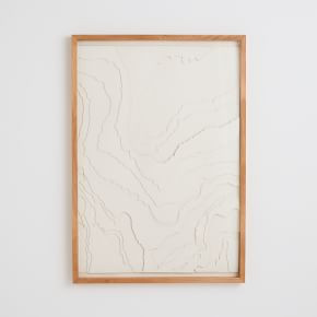 Waves Dimensional Wall Art | West Elm (US)