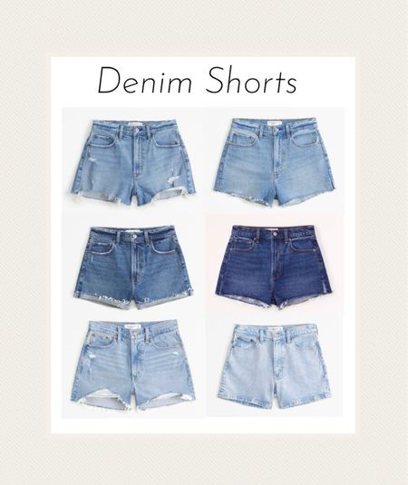 Denim shorts 

#denim #summerfashion 

#LTKstyletip #LTKfindsunder50 #LTKSeasonal