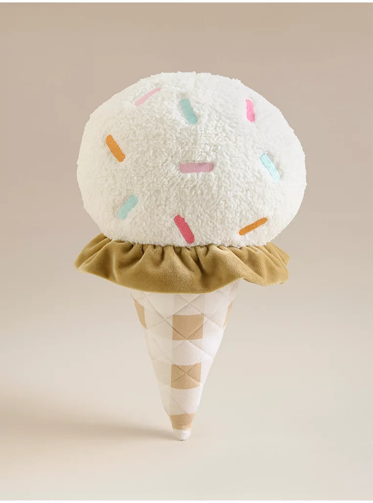 Ice Cream-Shaped Cushion | George
