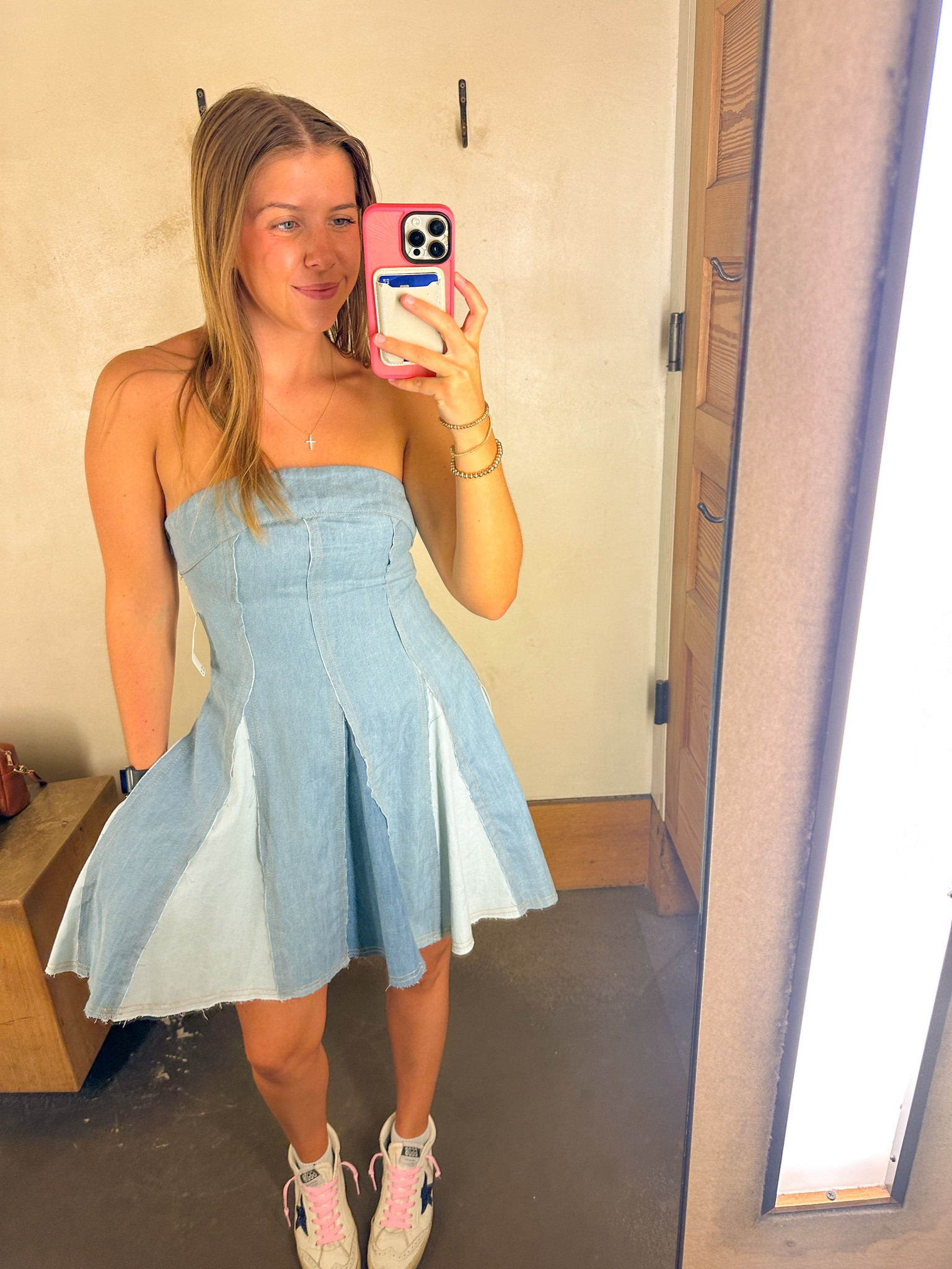 anthropologie has the cutest denim dresses right now!! Perfect for a summer country concert outfit! 👏🤠

#LTKBacktoSchool #LTKTravel #LTKStyleTip