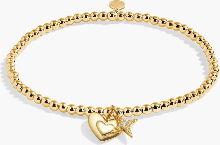 A Little 'Blessed To Have A Mom Like You' Bracelet In Gold-Tone Plating | Nordstrom