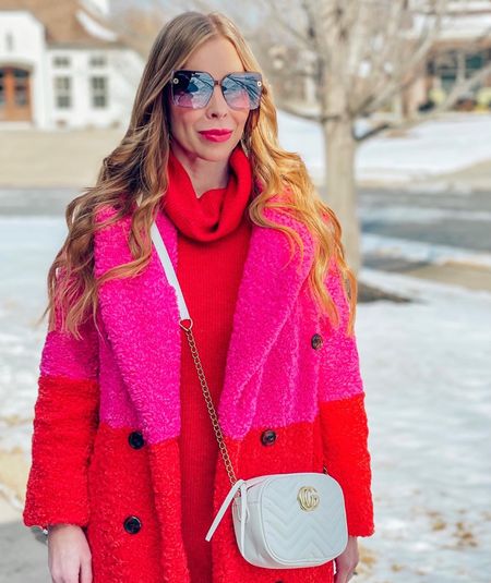 Winter style, holiday look, winter coat, Gucci bag, cold weather outfit

#LTKSeasonal #LTKstyletip #LTKHoliday