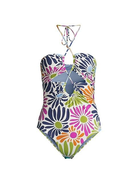 Flora Gemma Floral One-Piece Swimsuit | Saks Fifth Avenue