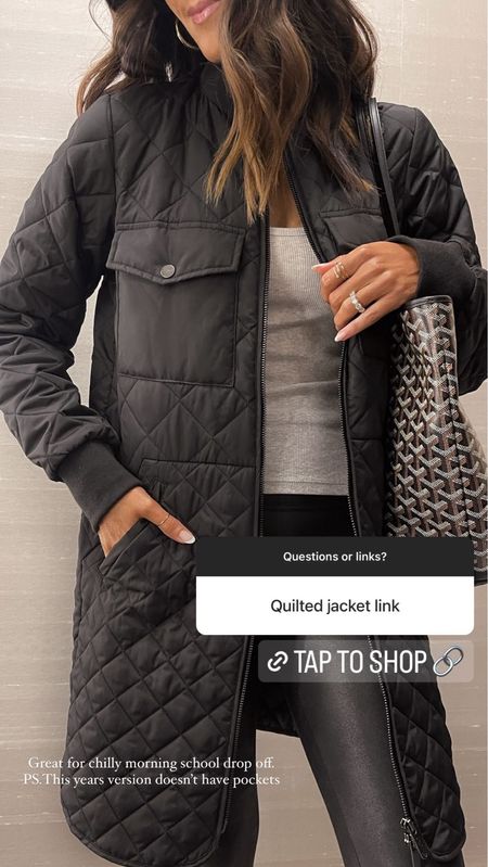 This years quilted jacket linked below. Certain colors on sale! 

#LTKstyletip #LTKsalealert