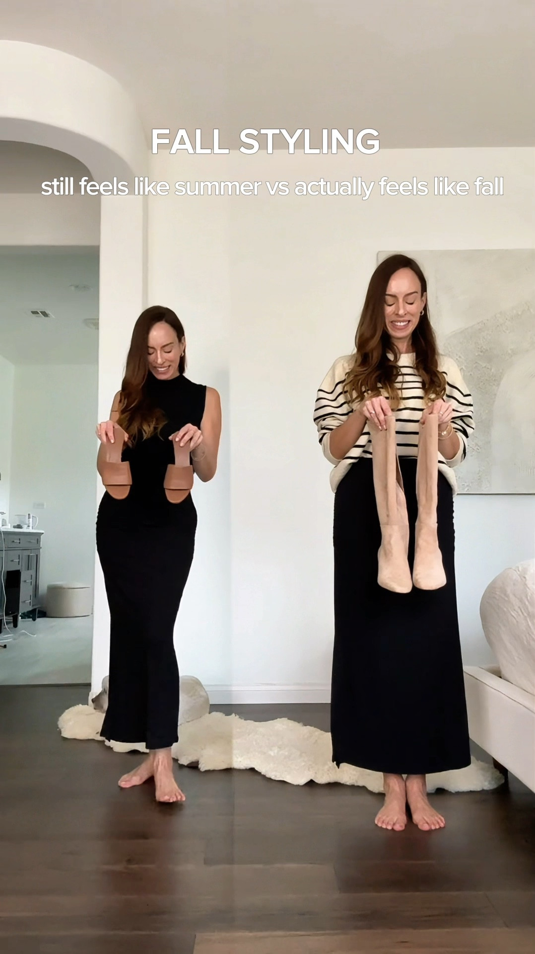 Top: XS / Skirt: S / Sweater: M (sized up for an oversized fit) 

☀️ Now: I’m pairing cognac accessories with this skirt and matching ruched top to bring in some early fall vibes while it’s still warm.

🍁 Later: When the temps drop, I’ll half tuck a cozy sweater into the skirt, cinch it with a belt, and slip into some suede boots for an easy fall transition.

Hope my Now & Later series is helping you make that tricky switch into fall fashion easier! 😘

#LTKFindsUnder50 #LTKOver40 #LTKStyleTip