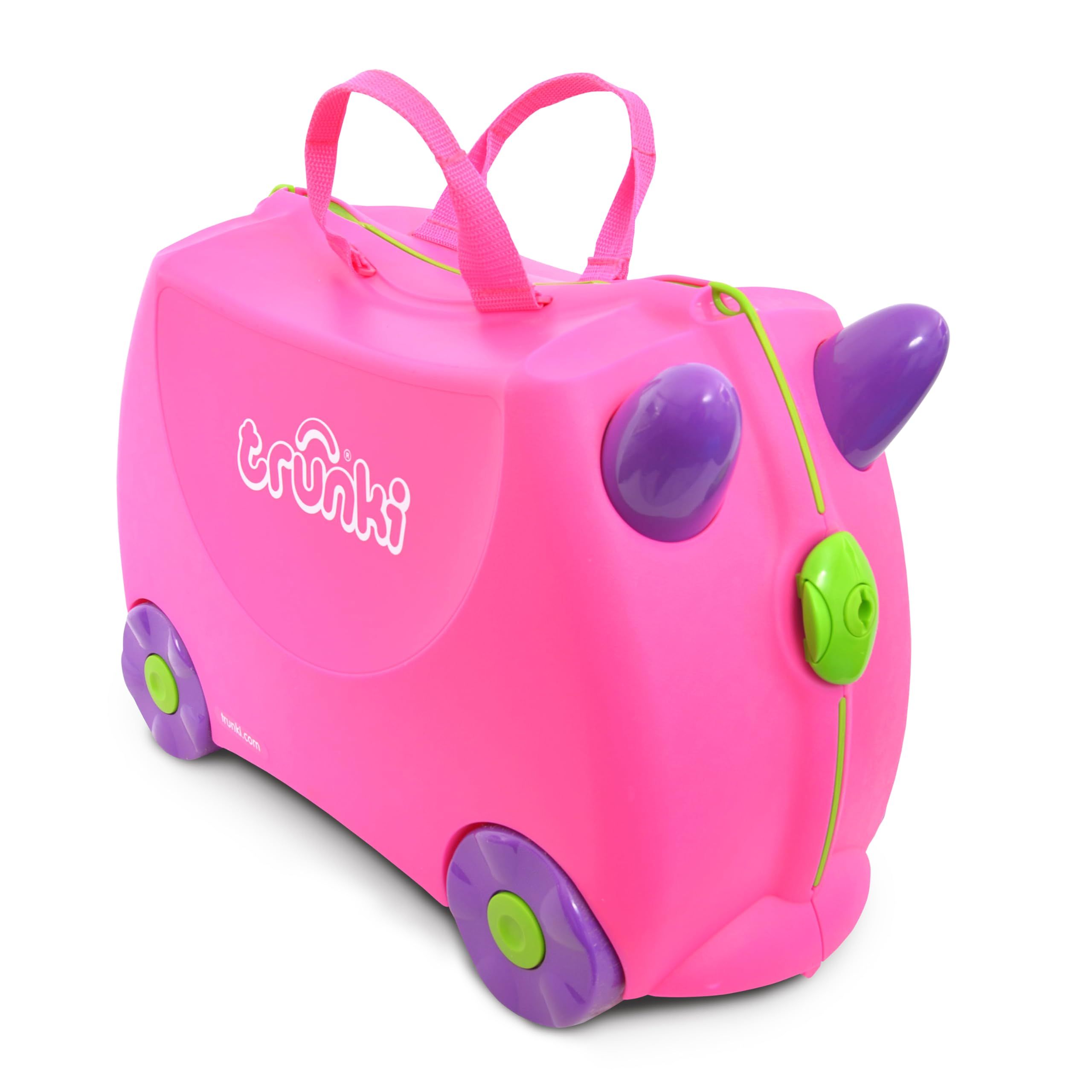 Trunki Handgepäck und Kinderkoffer zum Draufsitzen | Kinder Risen Geschenk für Mädchen und Jun... | Amazon (DE)