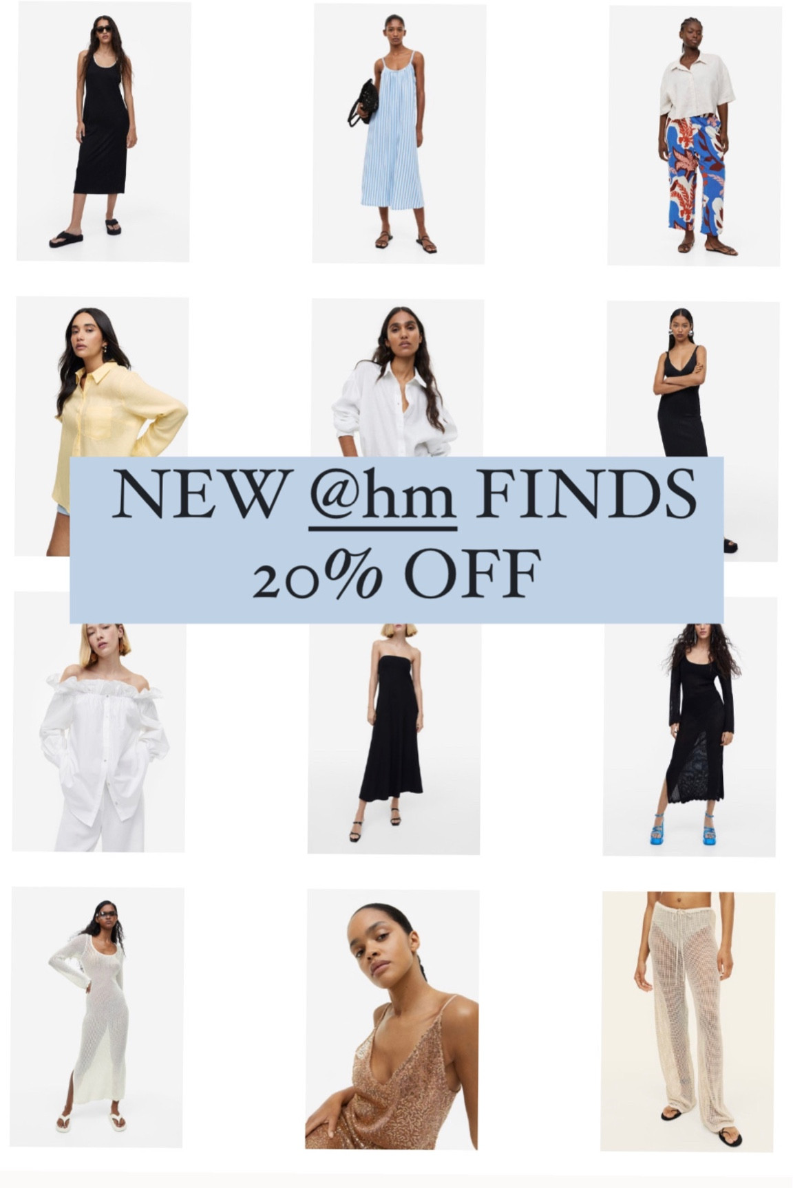 h&m 20 off