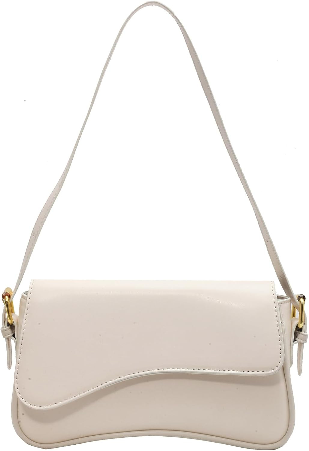 Shoulder Bag for women Y2K Crossbody Vegan Leather Purse Straps Retro Clutch Hobo Hadbags with 2 Removable | Amazon (US)