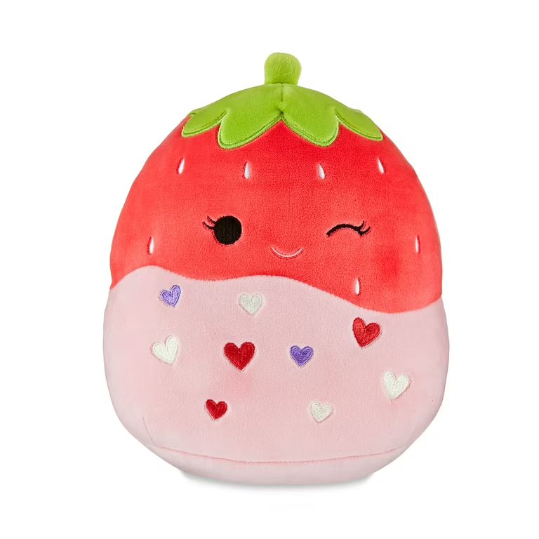 Squishmallows Official Plush 8 inch Pink Strawberry - Child's Ultra Soft Stuffed Plush Toy | Walmart (US)