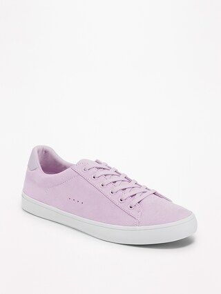 Old Navy Womens Faux-Suede Classic Sneakers For Women Lavender Purple Size 10 | Old Navy US