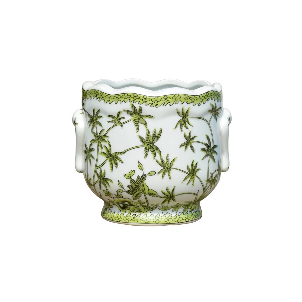 Charlton Home® Snell Porcelain Urn Planter & Reviews | Wayfair | Wayfair North America