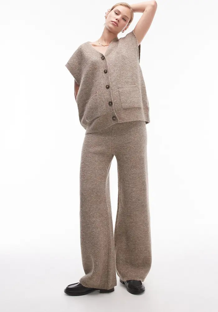 Thermal Stitch Sweater Pants | Nordstrom