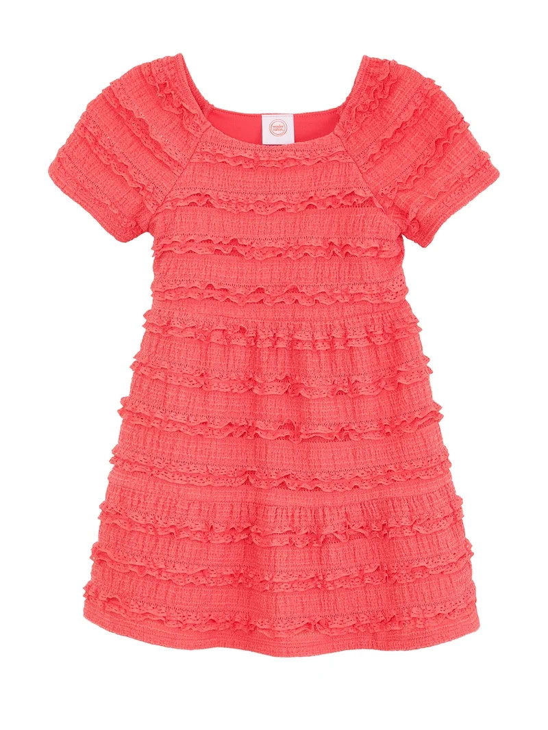 Wonder Nation Toddler Girls Play Dress, Sizes 12M-5T | Walmart (US)
