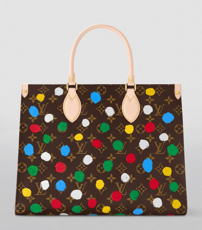 x Yayoi Kusama On The Go MM Tote Bag | Harrods