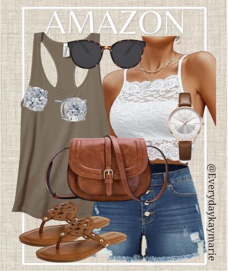 Casual Summer outfit Inspo and so affordable 💕☀️

#summerfashion #casualstyle #shoppingonabudget #summeroutfit 

#LTKSeasonal #LTKfindsunder50 #LTKstyletip