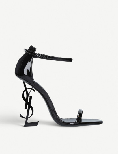 Womens Black Opyum 110 Leather Heeled Sandals Eur 36 / 3 UK Women | Selfridges