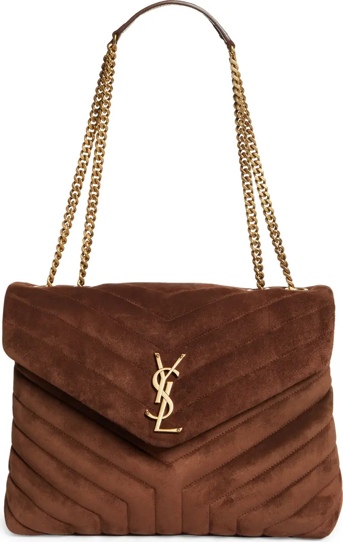 Medium College Suede Shoulder Bag | Nordstrom