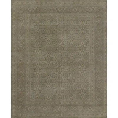 Pure Salt By Momeni Menorca Bazzaar Hand Knotted Wool Blue Area Rug 10' X 14' | Wayfair North America