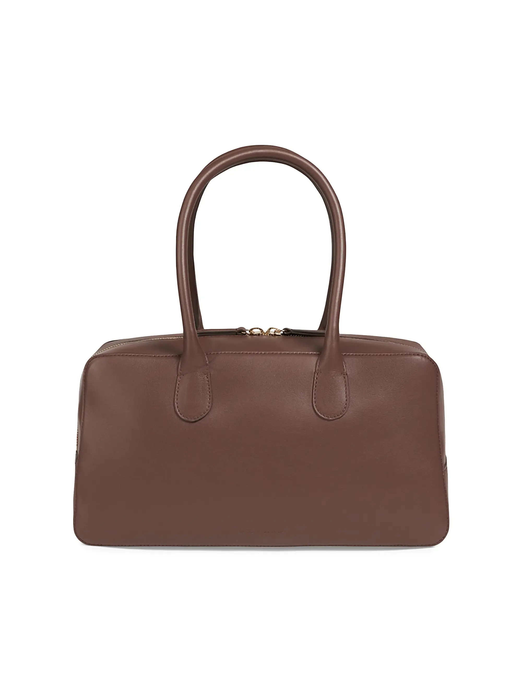 Jeru Leather Top Handle Bowler Bag | Saks Fifth Avenue