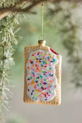 Toaster Pastry Glass Ornament | Anthropologie (US)