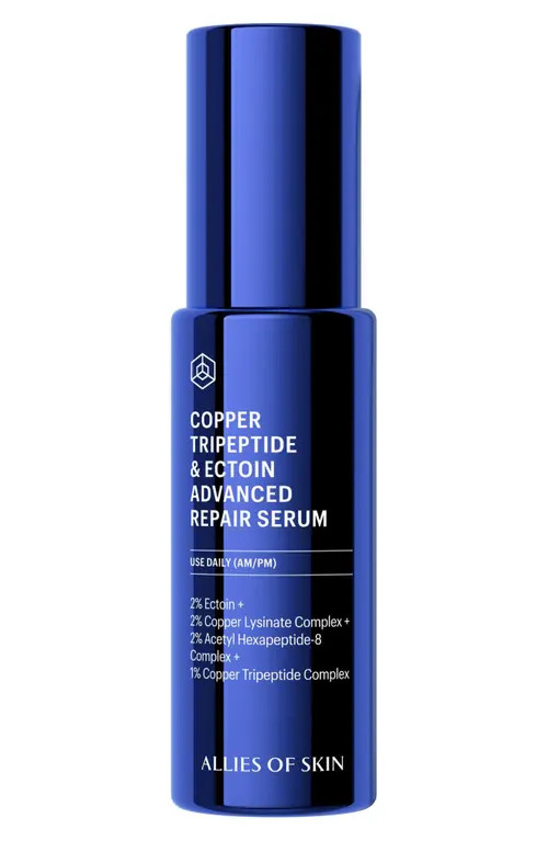 ALLIES OF SKIN Copper Tripeptide & Ectoin Advanced Repair Serum at Nordstrom, Size 1.01 Oz | Nordstrom