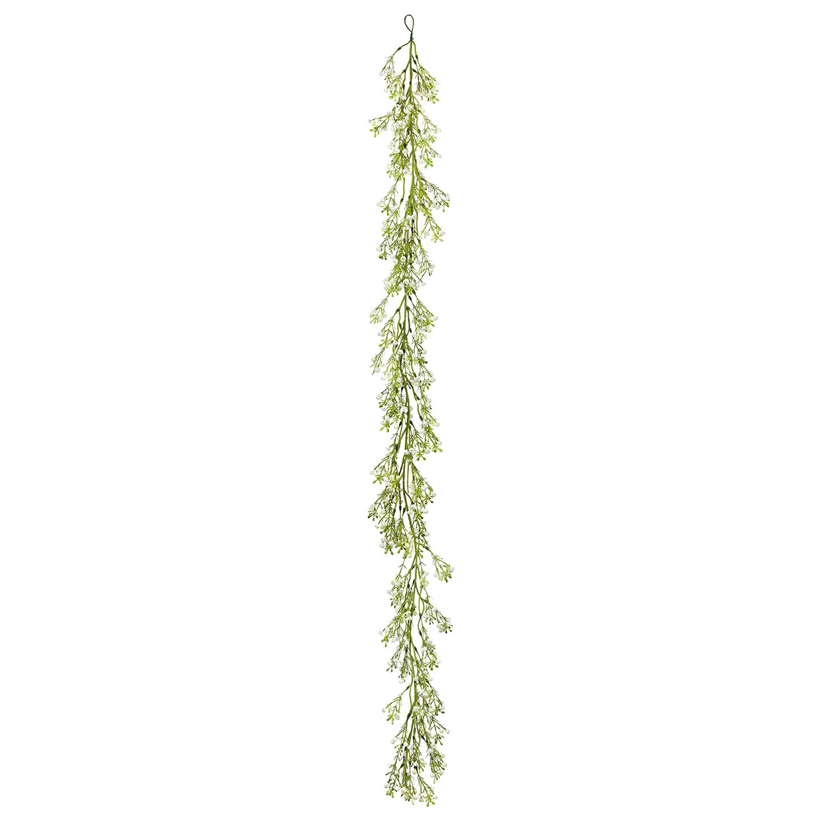 78 in. Artificial Baby's Breath Gypsophila Leaf Garland | Wayfair North America