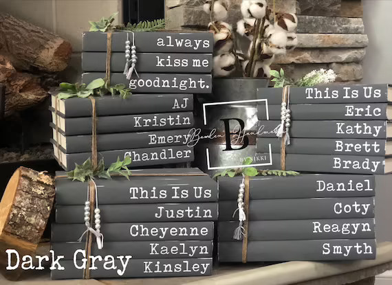 Custom Hardback Book Stacks | Etsy (US)