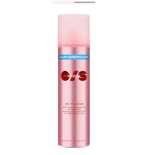 ONE/SIZE by Patrick Starrr On 'Til Dawn Mattifying Waterproof Transfer-Proof Setting Spray with Green Tea & Witch Hazel, 16-Hour, 3.4 oz | Amazon (US)