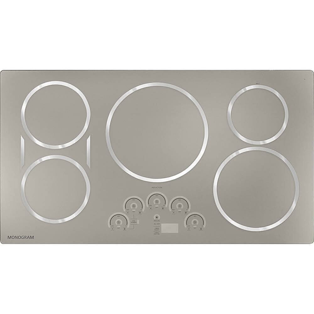 Monogram 35.8" Electric Induction Cooktop Silver ZHU36RSJSS - Best Buy | Best Buy U.S.