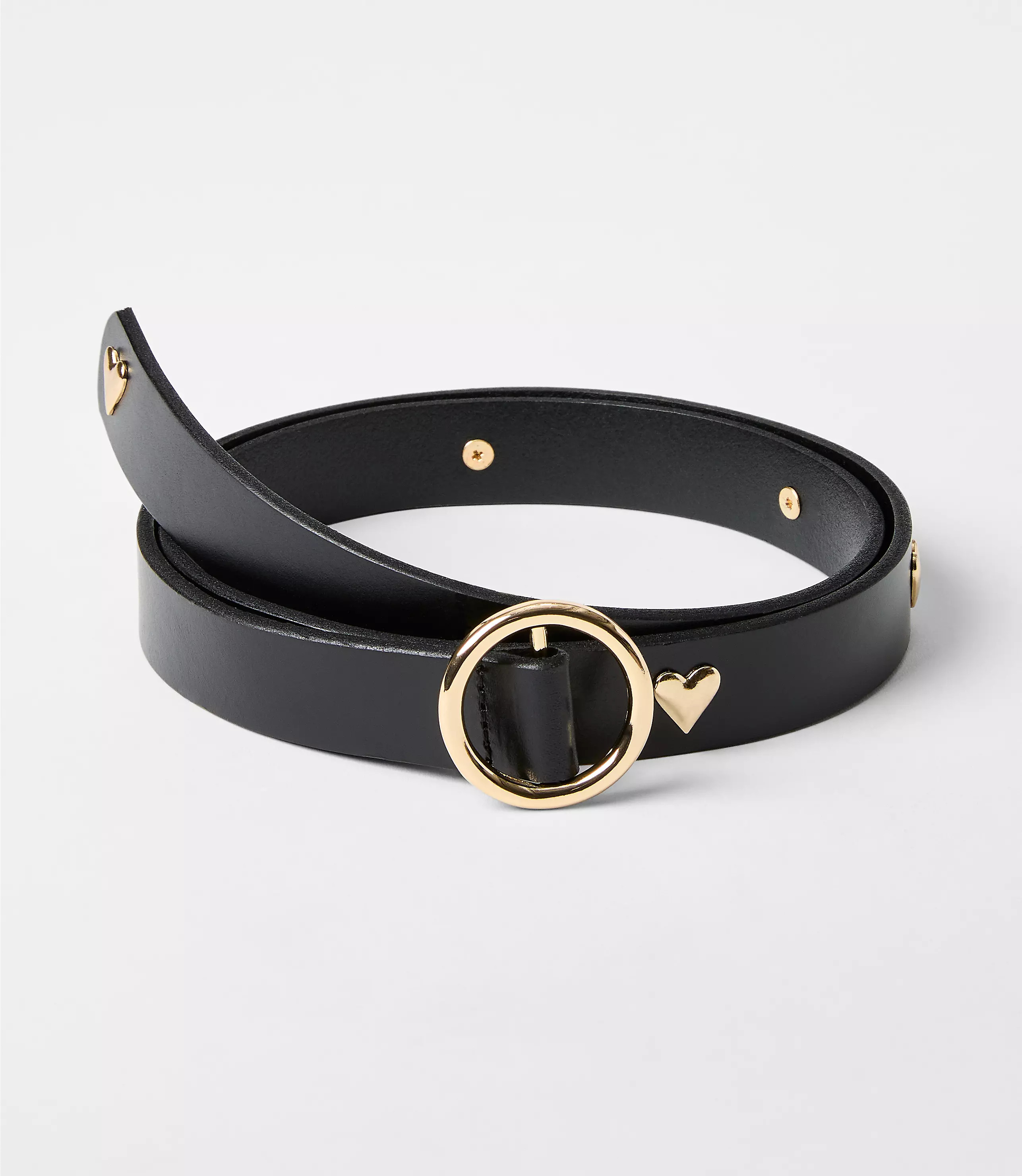 Heart Studded Belt | LOFT