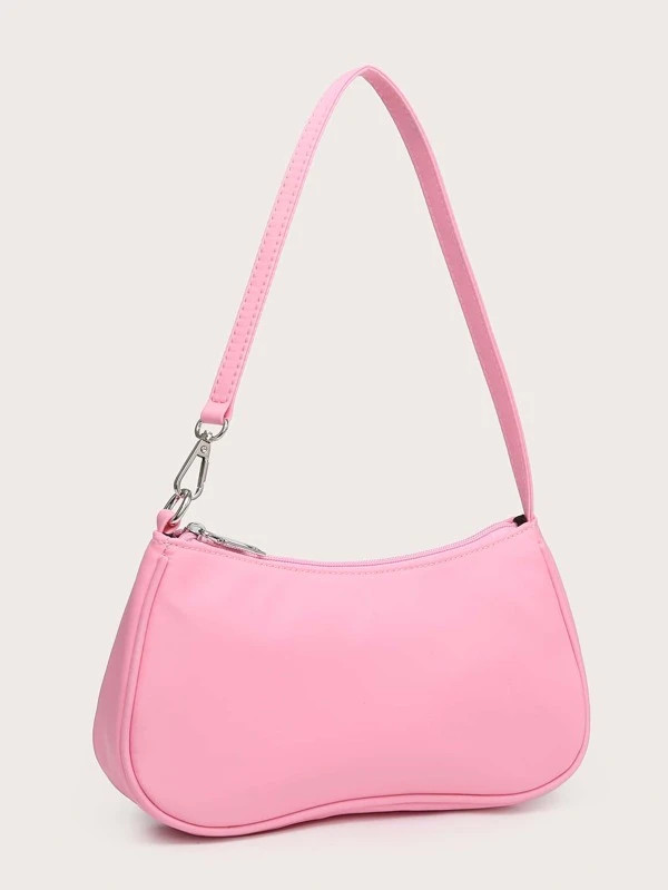 Minimalist Waterproof Baguette Bag | SHEIN
