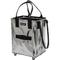 Hulken Medium Rolling Tote in Silver | Glik's