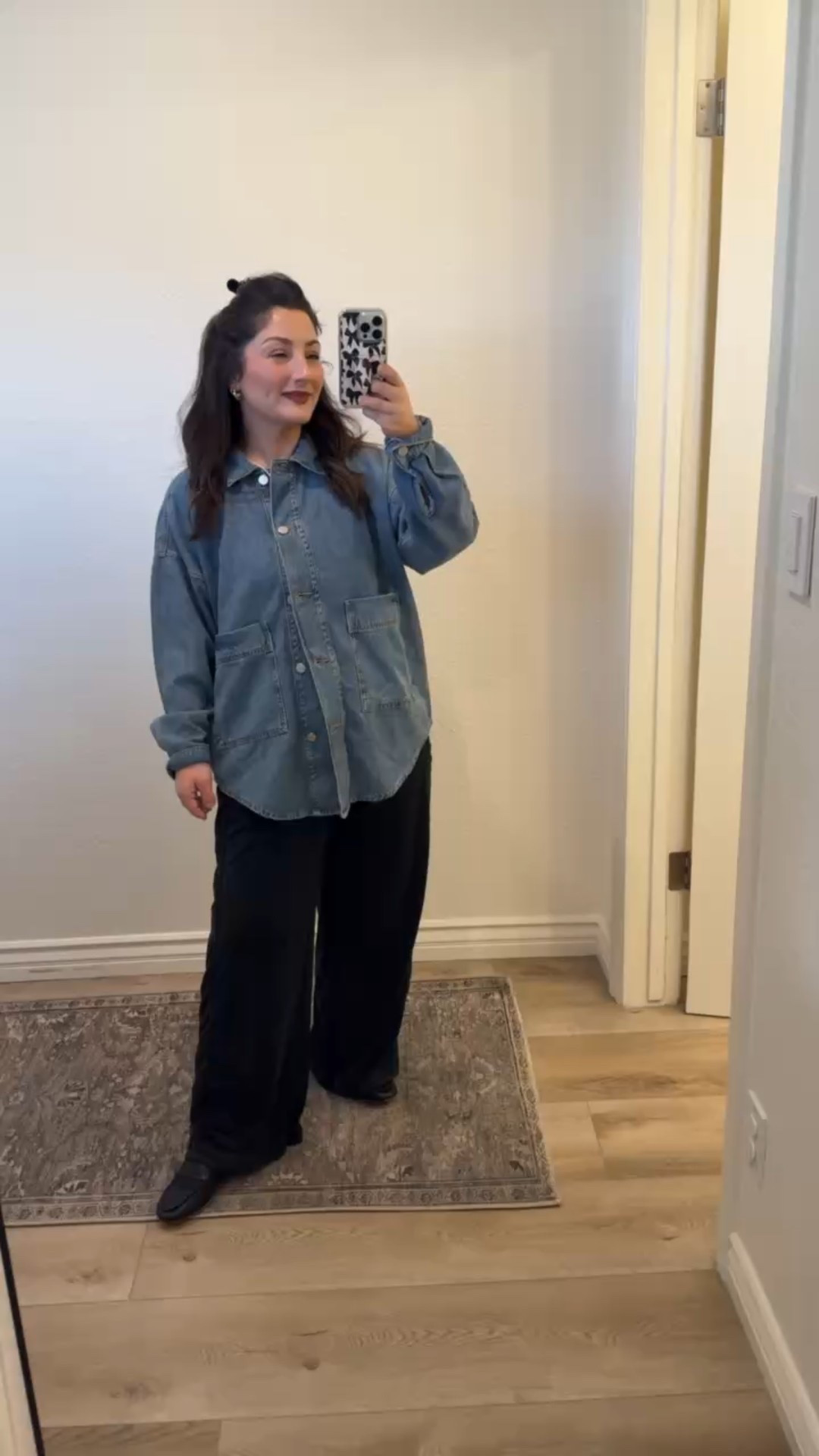 OOTD

Denim top size xs
Pants size small

5'0" 140lbs 

#LTKootd #LTKSaleAlert #LTKPetite