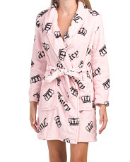 Logo Plush Robe | Marshalls
