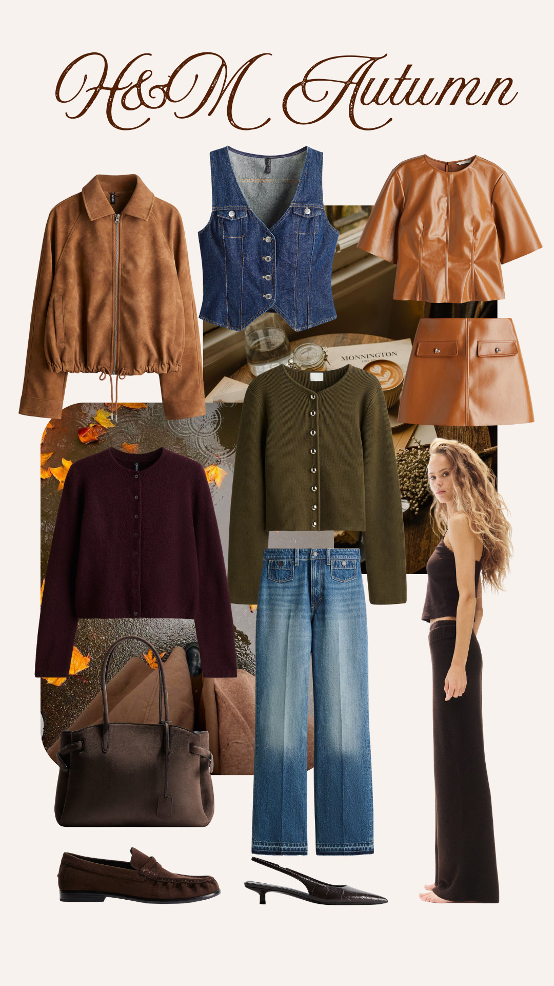 H&M new-ins for Autumn! 🍂

Bestsellers, suede jacket, jeans, denim vest, cardigan, co-ord, loafers, tote bag, suede bag, knit trousers, slingbacks 

 #LTKuk #LTKautumn #LTKeurope