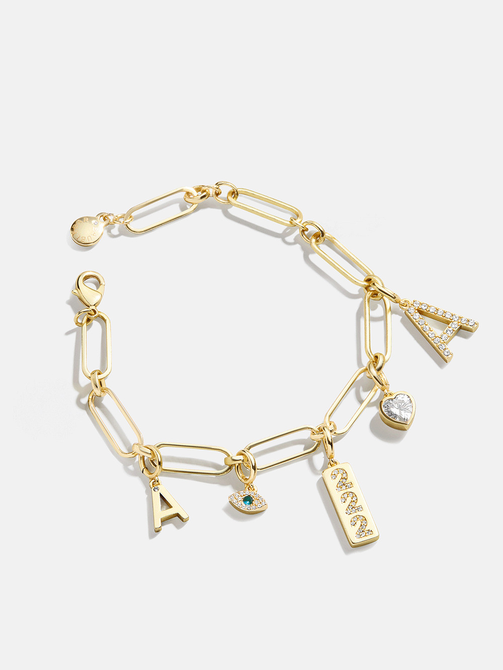 Custom Spaced Charm Bracelet - Spaced Charm Bracelet | BaubleBar (US)