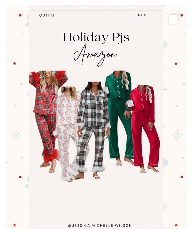 Satin fur Christmas pajamas! @amazon

#LTKHoliday #LTKParties #LTKFindsUnder50