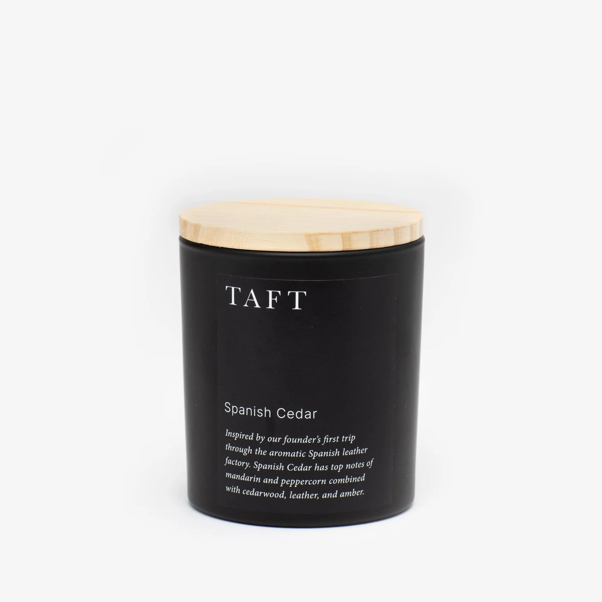 Spanish Cedar Candle | Taft