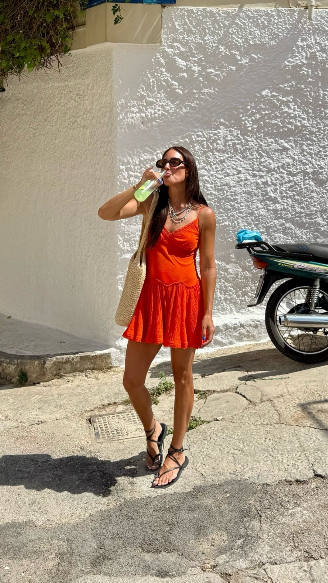 I wish I had a video to show how cute this dress is! Has a little extra fabric on the bottom to make the cutest twirl when you move. Wearing small! (Heads up it’s a bit on the short side!) summer dress Amazon sunnies ankle wrap sandals

#LTKootd #LTKTravel #LTKSeasonal