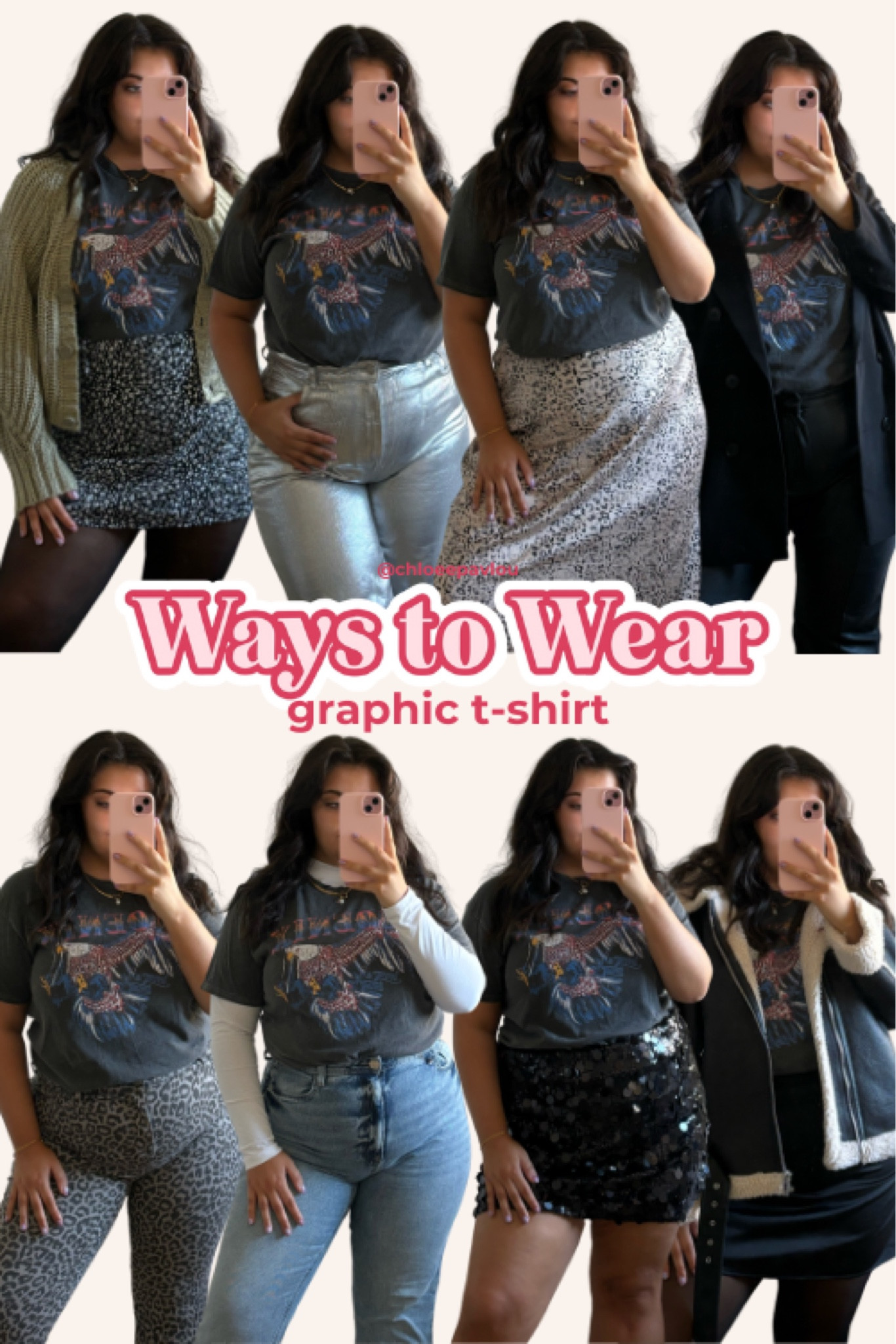 Ways to wear a graphic T-shirt 

#LTKmidsize #LTKeurope