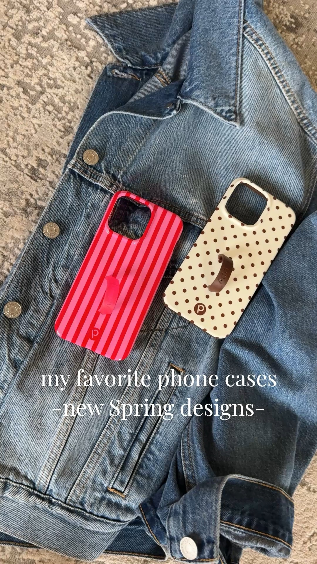 My favorite phone cases in new Spring designs. Preppy chic!  So cute and good quality. 
I have been using @Loopy Cases for years now. Truly the best cases to stop you from dropping your phone. 
Available for a variety of phones; works for righty and lefty hand hold. 
Code “ahintofglameveryday” for 10% off

#LTKOver40