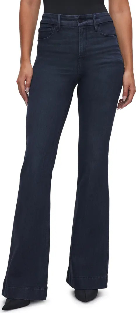 Good American Good Legs Flare Jeans | Nordstrom | Nordstrom