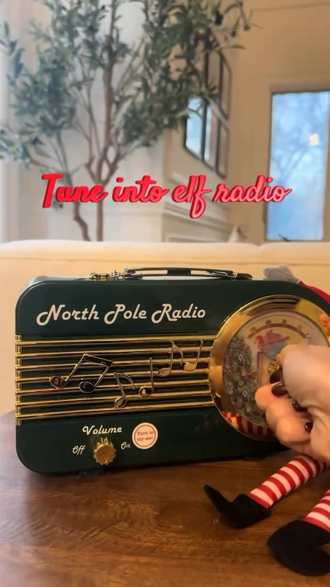 North Pole radio! Cutest addition to your elf on the shelf! #elfontheshelf #elfontheshelfideas 

Link in LTK