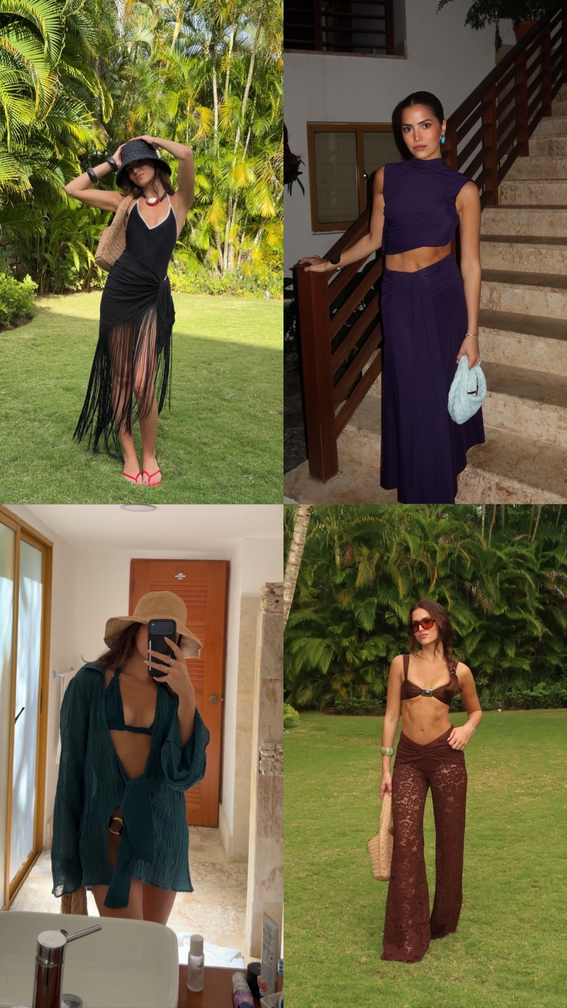 Vacation looks 🌴 Everything I wore on my trip to Casa de Campo! Resort wear, vacation outfits, beach, swimwear.

#LTKTravel #LTKSeasonal #LTKootd