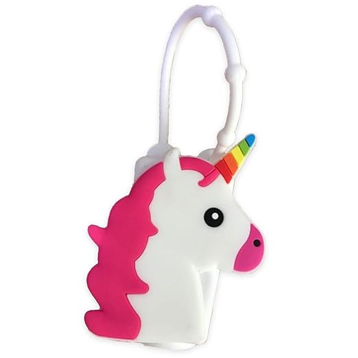 Unicorn Emoji Embossed Designed Silicone 1 Oz Travel Size Pocketbac Lotion Hand Gel Sanitizer Hol... | Amazon (US)