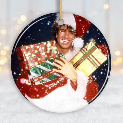 Nostalgic Last Christmas, Retro Ornament, Circle Version | Target