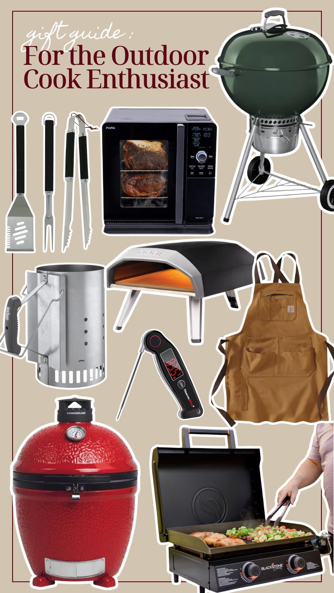 Gift ideas for the outdoor cook enthusiast 

#LTKGiftGuide #LTKFindsUnder100 #LTKMens