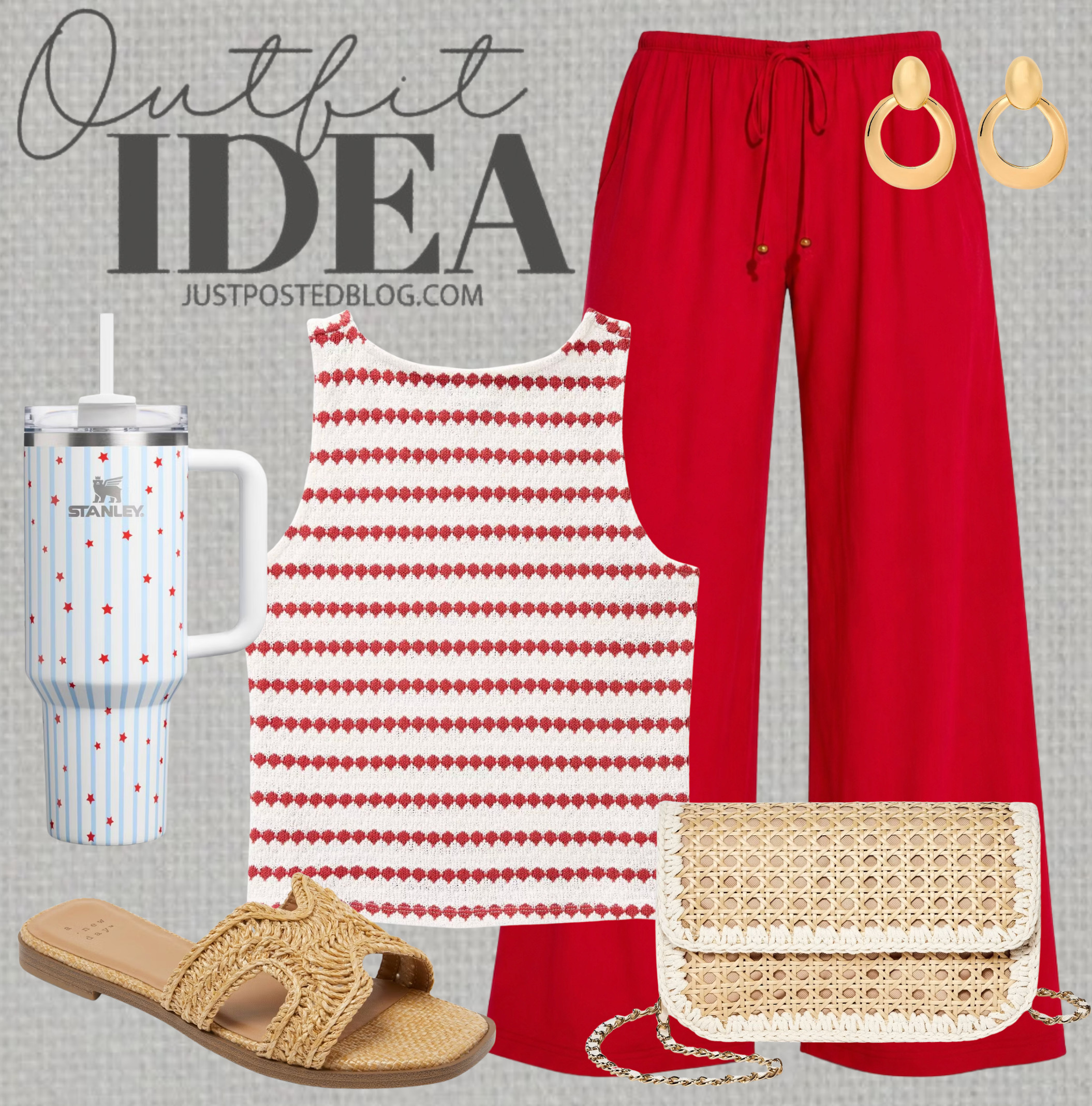 Red and white look for summer from @target #ad #sponsored 

 