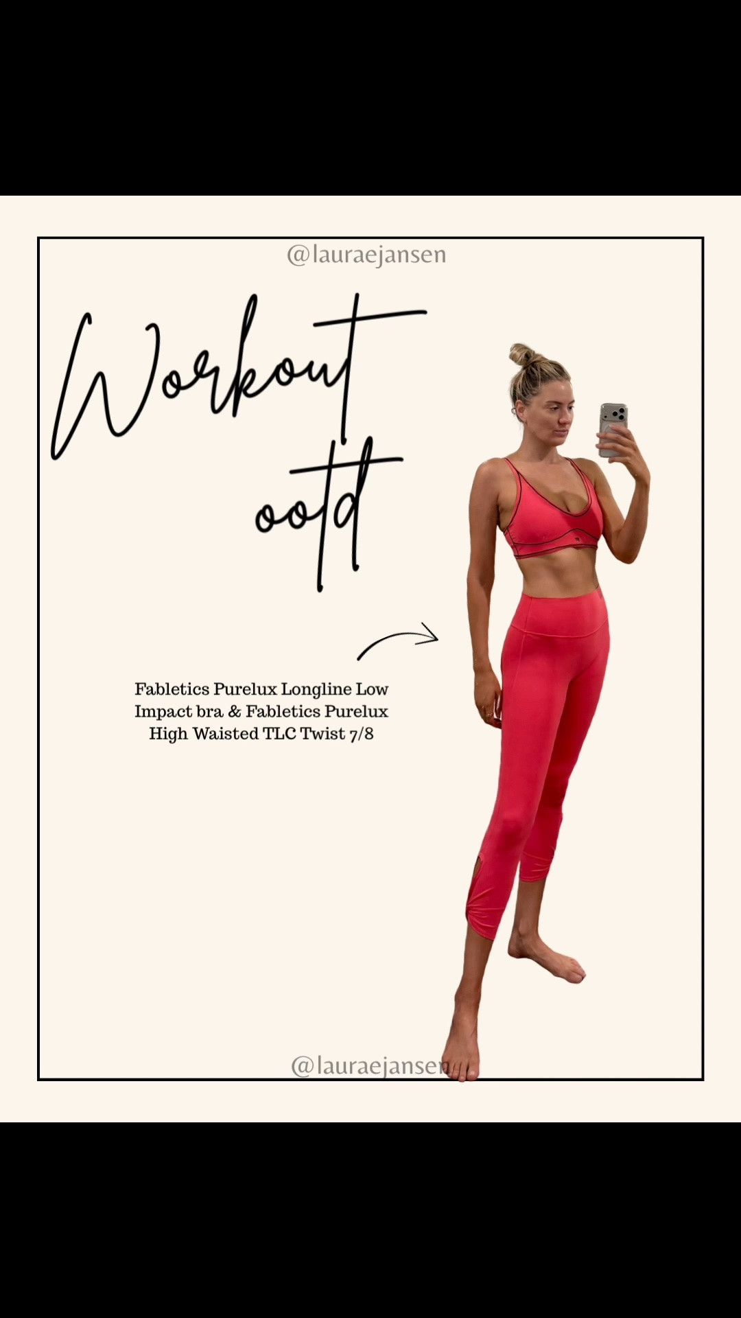 Hot girl workout ootd

#LTKootd #LTKActive #LTKfitnessgoals