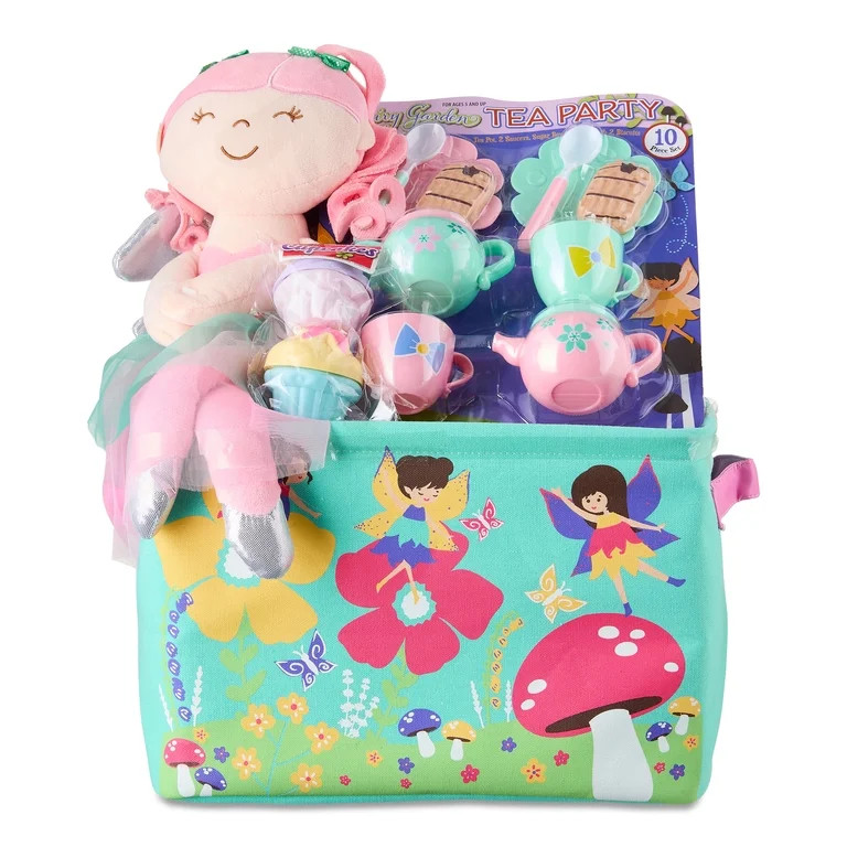 Prefilled Easter Basket Fairy Tea Party Themed, by Wondertreats | Walmart (US)